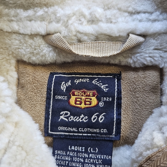 ROUTE 66  WOMEN'S FAUX FUR JACKET - Picture 5 of 10
